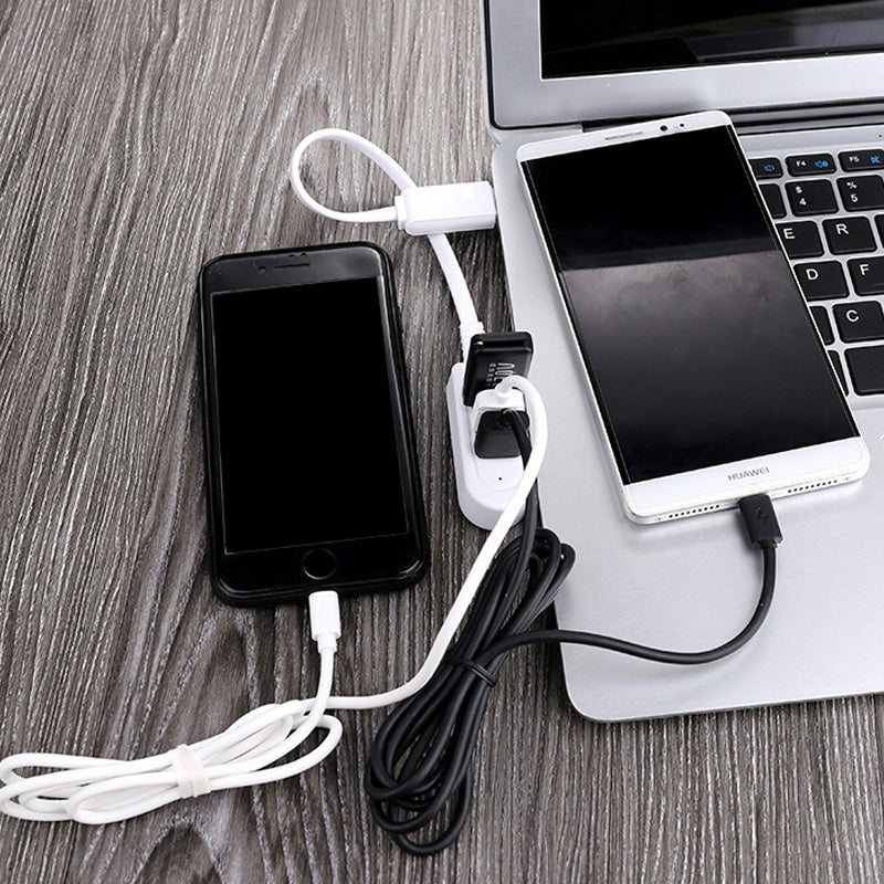 Gridlio USB 3.0 Hub — Multi-Port Expansion Dock, 25cm or 120cm Cable