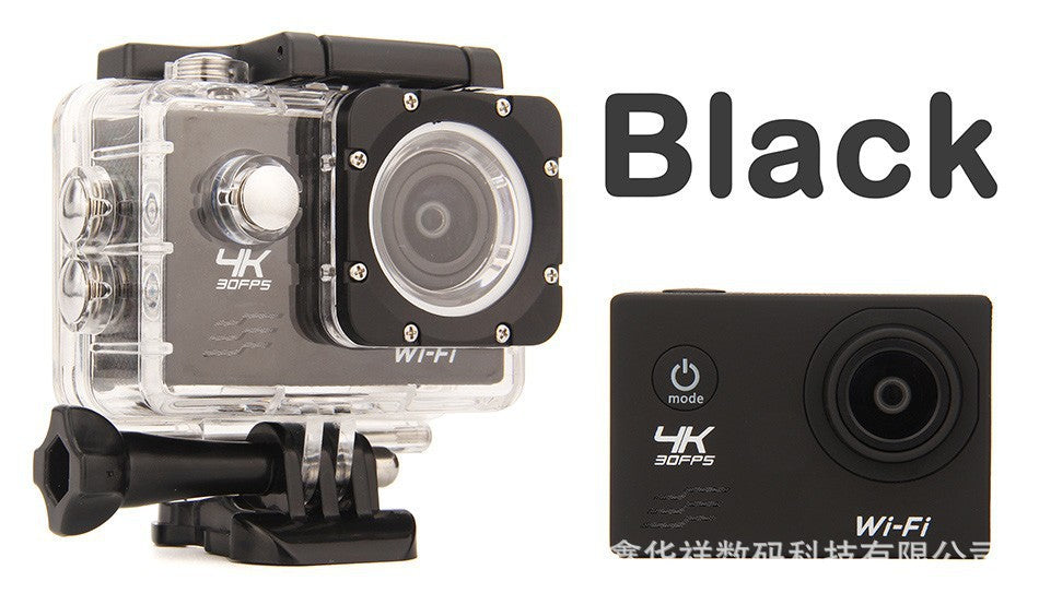Gridlio 4K Action Camera — Waterproof, 170° Wide Angle & 2.4G Remote