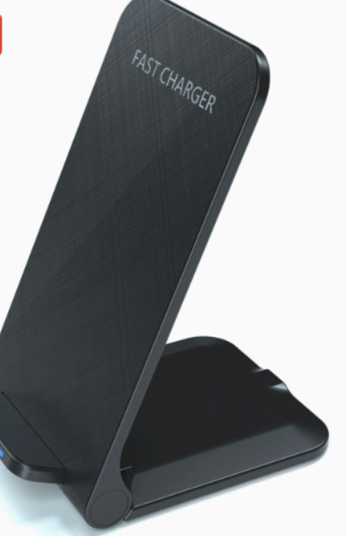 Gridlio 15W Wireless Charger — Fast Qi Charging for iPhone & Android, Type-C