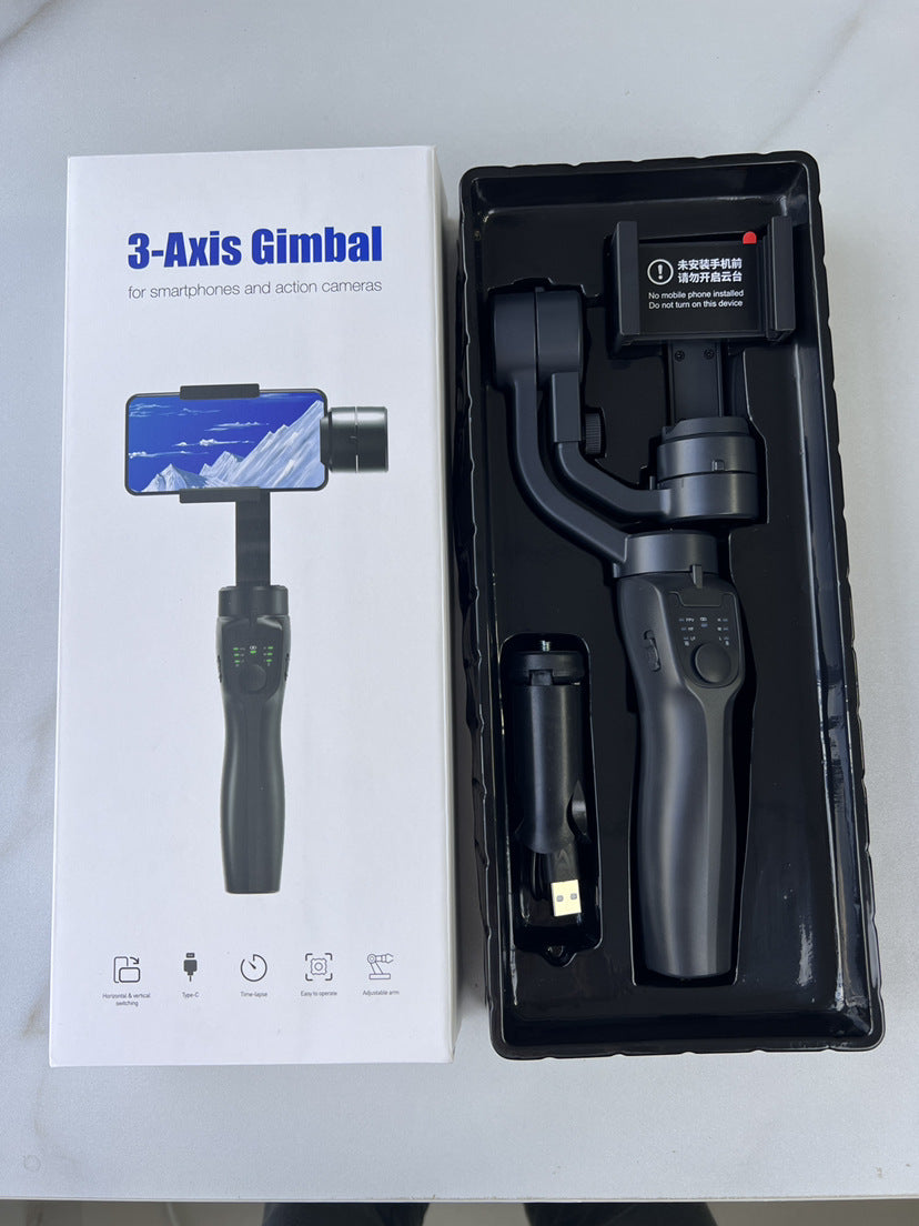 Gridlio 3-Axis Gimbal Stabilizer — Bluetooth Smartphone Tripod for Video & Streaming