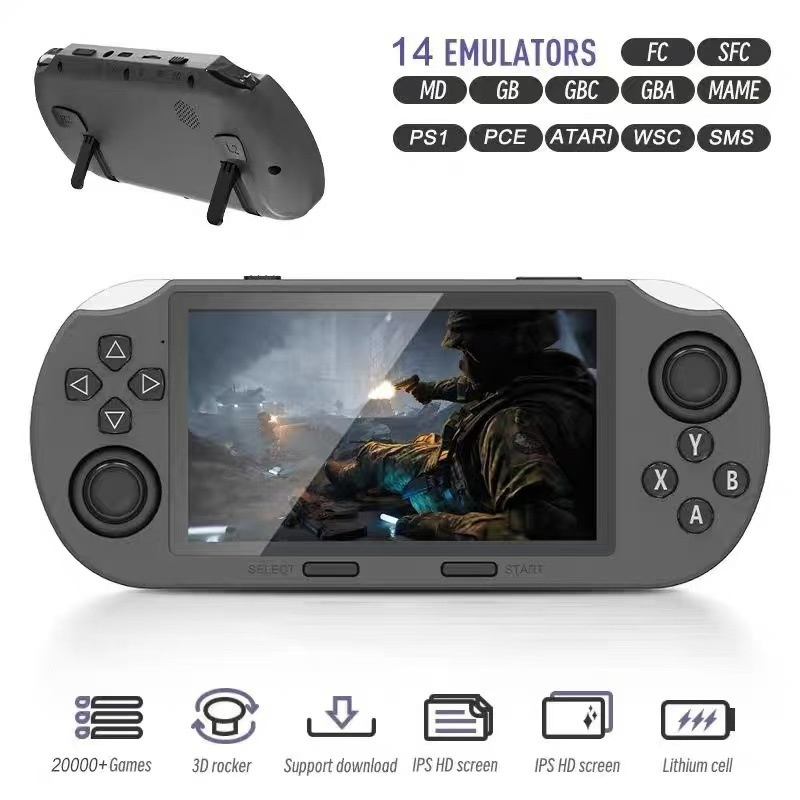 Gridlio Handheld Game Console — Portable Retro Gaming On the Go