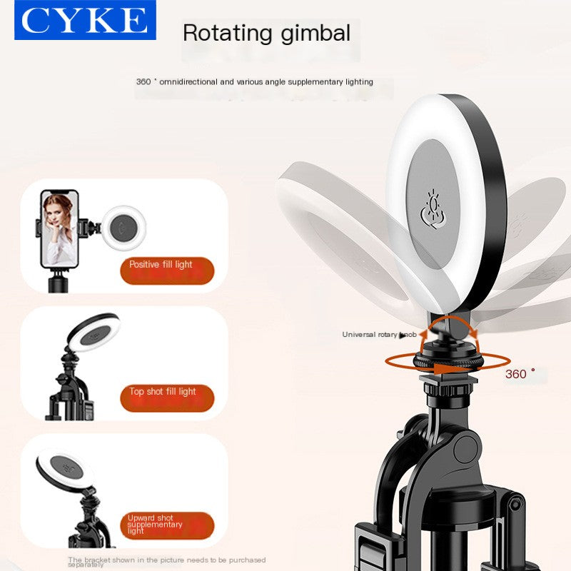Gridlio Mini LED Fill Light — Portable Ring Light for Selfies, Vlogs & Streaming