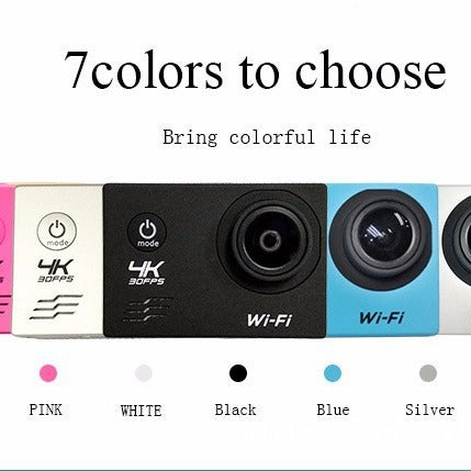 Gridlio 4K Action Camera — Waterproof, 170° Wide Angle & 2.4G Remote