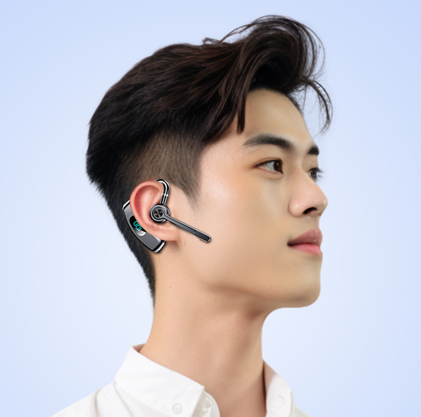 Gridlio V600 Wireless Bluetooth Earphones — Long Battery, Type-C Charging, 3 Colors
