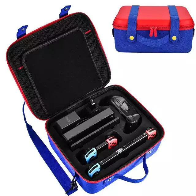 Gridlio Nintendo Switch Accessory Kit — Hard Case, Controllers & Storage Bundle