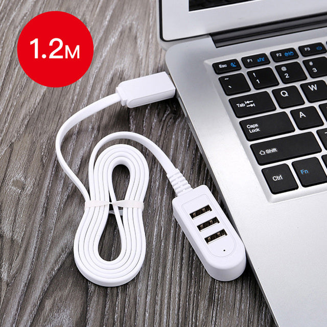 Gridlio USB 3.0 Hub — Multi-Port Expansion Dock, 25cm or 120cm Cable
