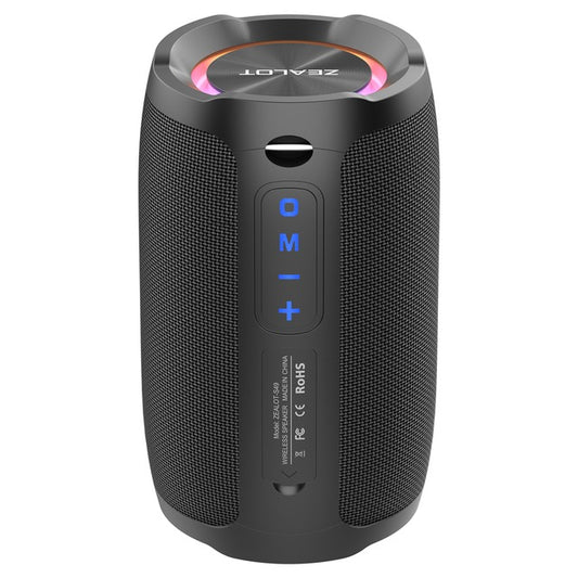 Gridlio Zealot S49 20W Portable Bluetooth Speaker — 360° Sound, IPX6 Waterproof
