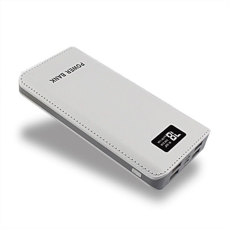 Gridlio M9 20000mAh Power Bank — 4 USB Ports, Fast Charge, Travel Ready