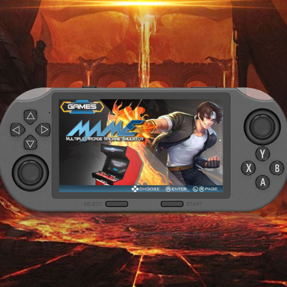 Gridlio Handheld Game Console — Portable Retro Gaming On the Go