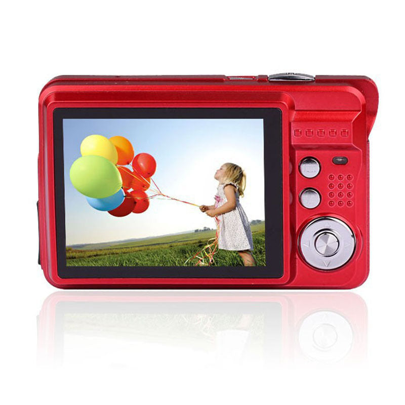 Gridlio DC530 Digital Camera — 18MP, HD Video, Slim Aluminum Design